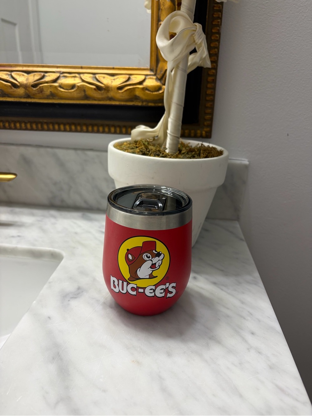 Buc-ee's Red Insulated Tumbler with Lid